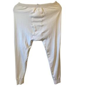Vintage DAMART Thermolactyl Fleece Thermal Pants Men's M Long John Base Layer